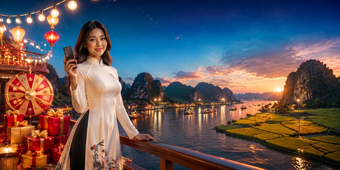 Người chơi thưởng thức trò chơi Roulette bên bờ biển Ninh Bình trong không khí thư giãn
